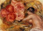 Roses and study of Gabrielle 1915